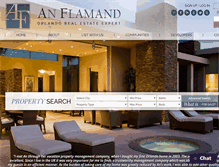 Tablet Screenshot of orlandovacationrealty.com